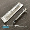Vaccin à seringue vide pour 1 ml de 1 ml